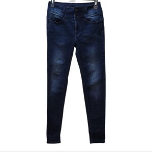 AMERICAN EAGLE super Stretch Jeggings With Side Zippers On Ankle Size 4